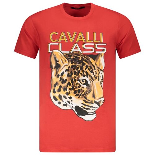 Cavalli Class Muška Majica Kratkih Rukava Crvena Cene