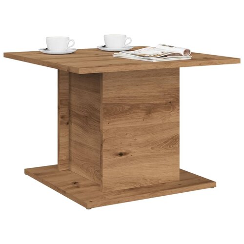 vidaXL Stol za kavu Artisan hrast 55,5x55,5x40 cm izrađeno drvo Cijene