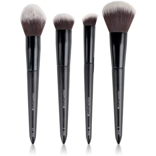 Brushworks Buff and Blend Face Set set čopičev Slike
