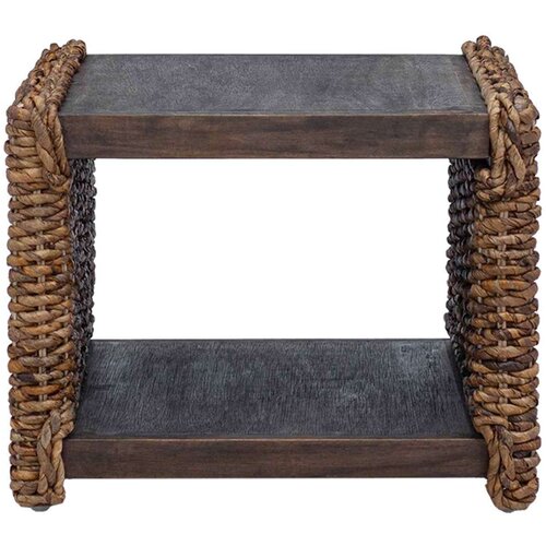  Bocni stol Prirodna 44.5 x 45 x 45 cm Čvrsto mahagonijsko drvo Slike
