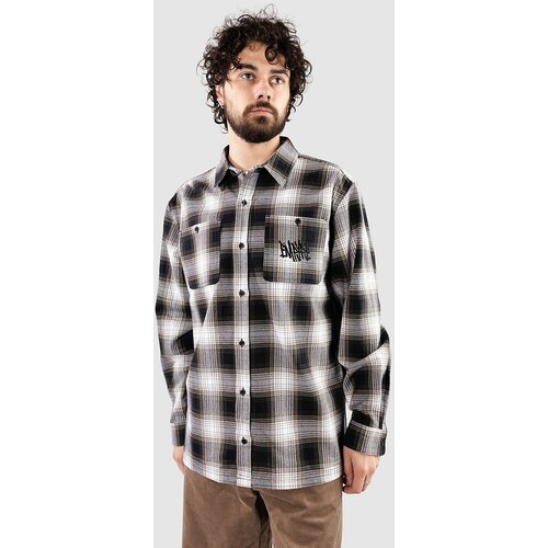 Empyre Browser Flannel Srajca black / white Cene