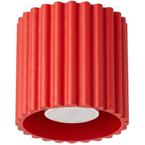 Sollux Lighting Stropna svetilka AURA 1 rdeča GU10, (5000284953) Cene