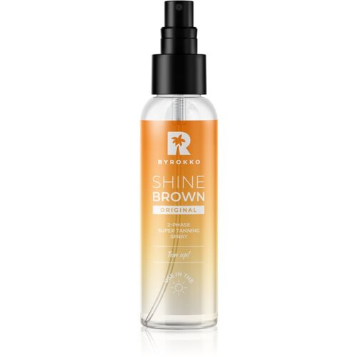 Byrokko Shine Brown Tanning pr&amp;scaron;ilo za sončenje 100 ml Slike