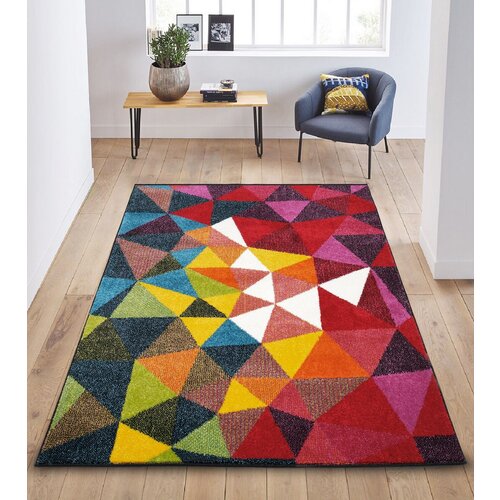 Conceptum Hypnose Geo 6877 Multicolor Hall Carpet (80 x 150) Cene