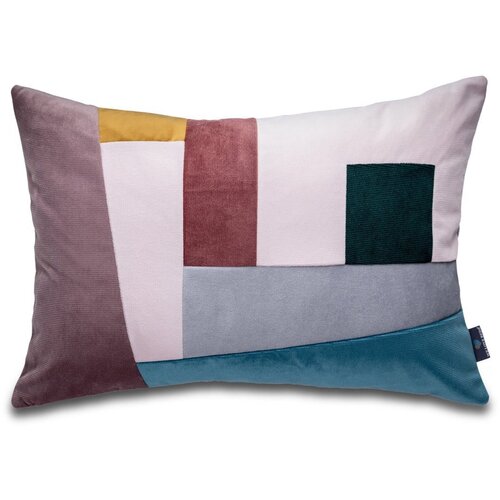 WeLoveBeds Prevleka za vzglavnik z žametno povr&amp;scaron;ino Gdansk, 40 x 60 cm Slike