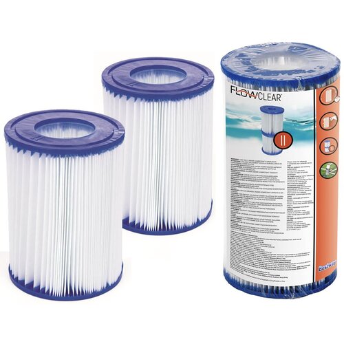 Bestway rezervni filtarski umetak 2006 i 3028 l/h BESTWAY 58094 Typ II Slike