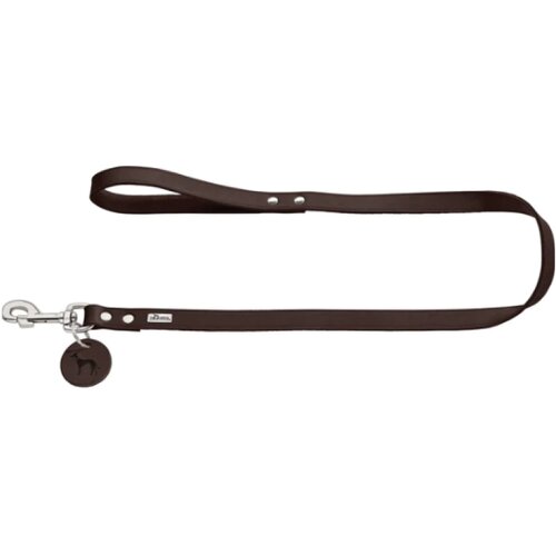 Hunter povodec za pse 13 mm/110 cm, usnje temnorjava Cene