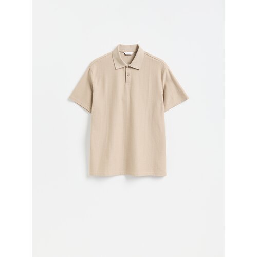 Reserved Comfort fit polo-majica - bež Slike