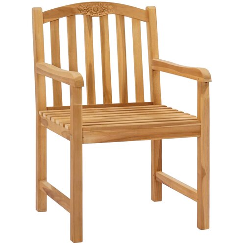  rezbarena stolica ruža 2 pcs Prirodna 58 x 60 x 90 cm Slike