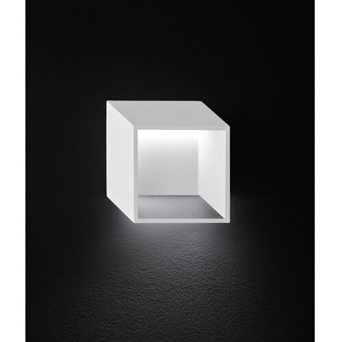 Globo zidna lampa quebec 5W led bela Slike