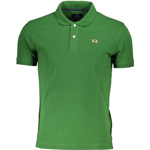La Martina MEN&amp;amp;#39;S GREEN SHORT SLEEVED POLO SHIRT Slike