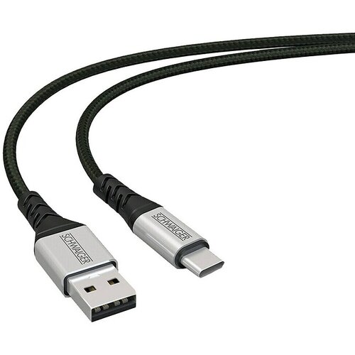 SCHWAIGER USB kabel za punjenje (Duljina: 1,2 m, Utikač USB A, utikač USB C) Cijene