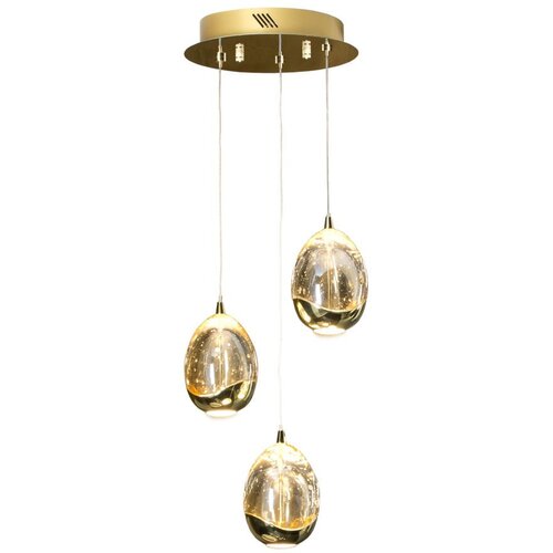 Schuller Rocio obesek svetilka D25, 3Led, zlato, (21006439) Cene