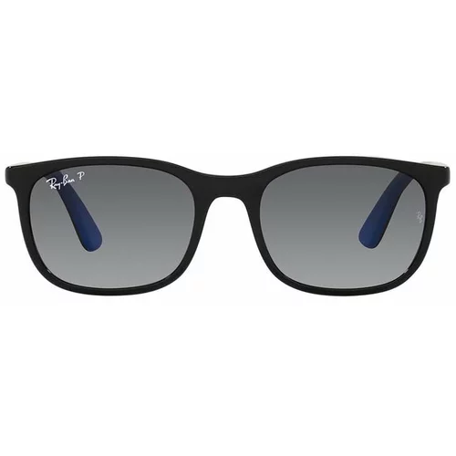 Ray-ban Otroška sončna očala Junior mornarsko modra barva, 0RJ9076S-Polarized