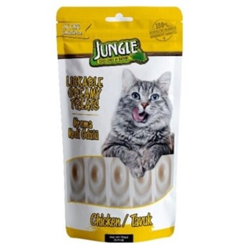 Jungle Kremasta poslastica za mačke 14gr*5 -piletina Cene