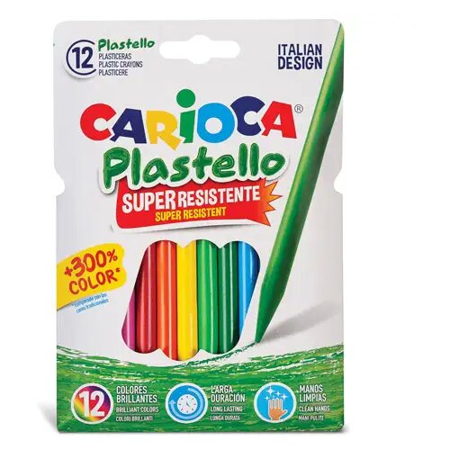 Carioca Okrugle masne krede intenzivnih boja 12 kom Cene