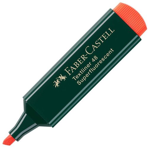 Faber-Castell Marker Fluo 48, oranžen Slike