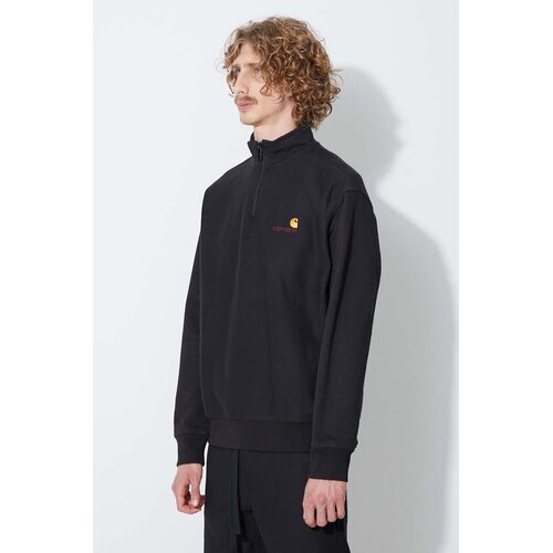 Carhartt WIP Dukserica za mu&amp;scaron;karce, boja: crna, s aplikacijom Slike
