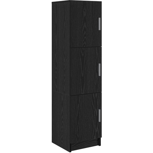 vidaXL Sideboard od crnog hrasta Crni hrast MDF i drveni furnir Srednje Cijene