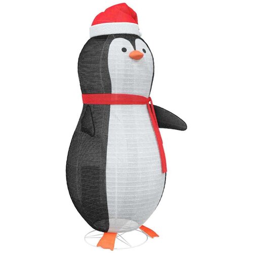 VidaXL Figura pingvina na snijegu Topla bijela 78 x 88 x 180 cm Slike