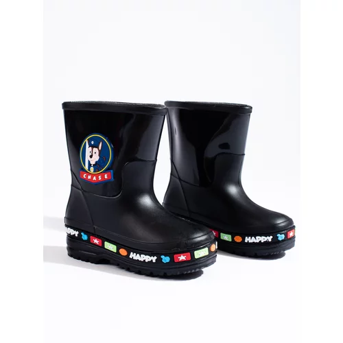 SHELOVET Children's rain boots black