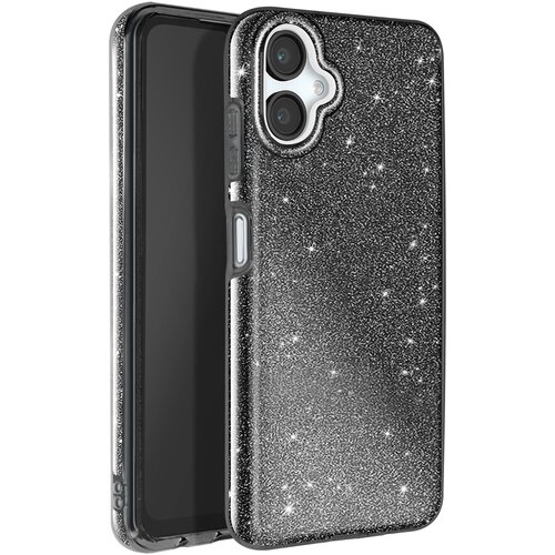AVIZAR Ohišje z bleščicami za Samsung Galaxy A06 Odporen na udarce Glitter, Črna, (5000015905) Cene