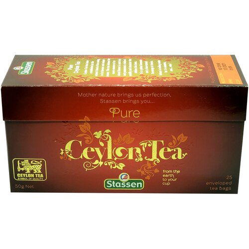 Stassen Čist cejlonski crni čaj, 25 kesica Slike