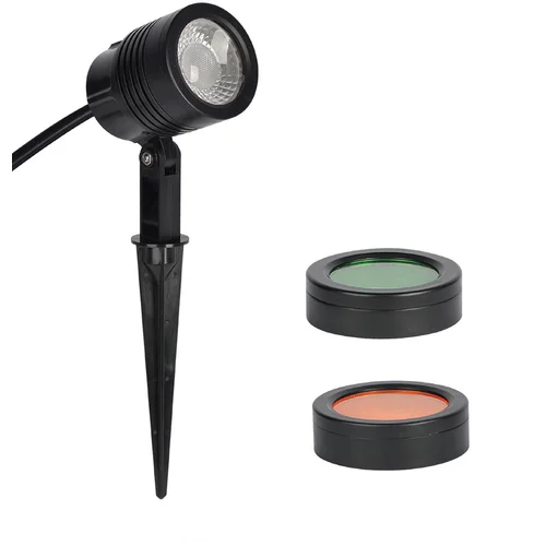  Vanjska rasvjeta podne LED-SPIKES-002-AC220-240V-6W-420lm-with 2 PCS changeable filters