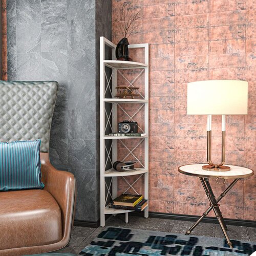 Woody Fashion hanah home polica za knjige remo 322RTC1109 Cene