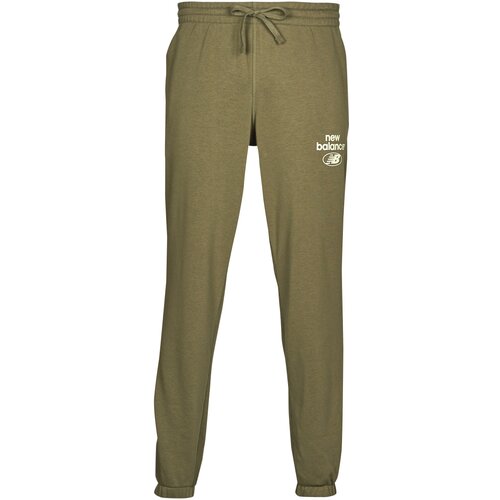 New Balance Spodnji deli trenirke Essentials French Terry Sweatpant Zelena Slike