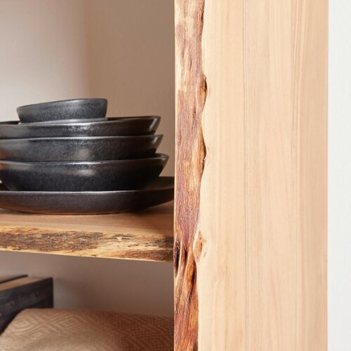 Premium Living regal timber, akacija, masivno Slike