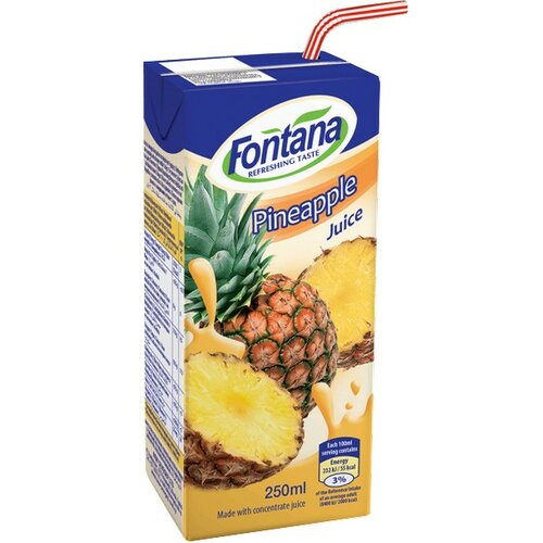 FONTANA voćni negazirani sok ananas, 250ml Slike