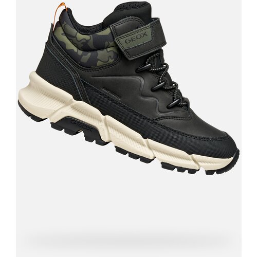 Geox Black boys&amp;#039; ankle boots Flexyper Plus - Boys Slike