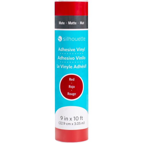 Silhouette Matte Removable Vinyl - 22,9 cm x 3 m - Red Cijene