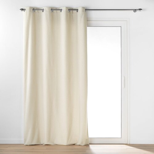 Douceur d intérieur Kremno bela bouclé zavesa 140x240 cm Wooly – Cene