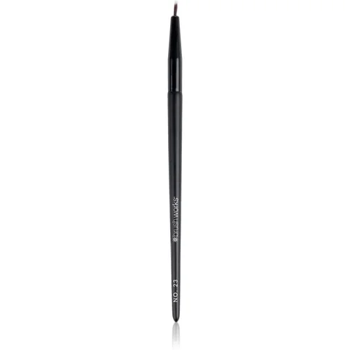 Brushworks Precise Liner čopič za ličenje oči vrsta NO. 23 1 kos Brushworks Precise Liner čopič za ličenje oči vrsta NO. 23 1 kos