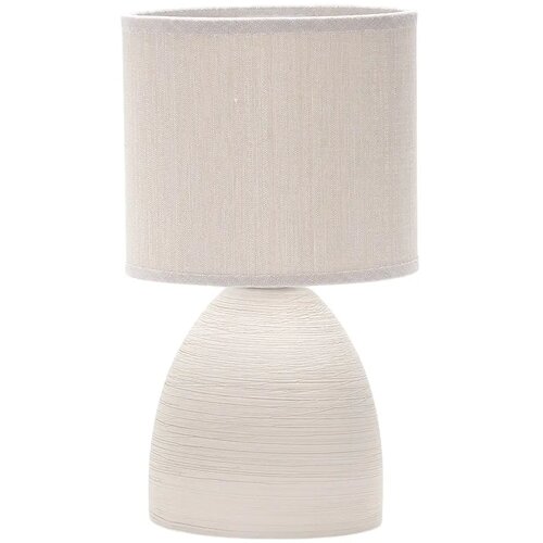 Ferotehna stolna lampa keramička E14 40W stone light smeđa Slike