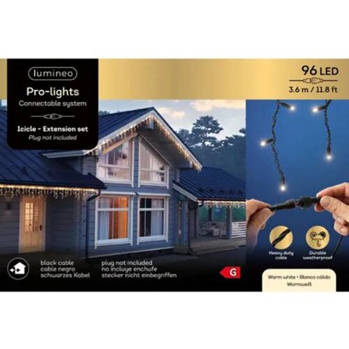 Novogodi&amp;scaron;nja led rasveta 3,6 m toplo bela 96 l Pro-lights icicle Lumineo 493713 Novogodi&amp;scaron;nja led rasveta 3,6 m toplo bela 96 l Pro-lights icicle Lumineo 493713 Novogodi&amp;scaron;nja led rasveta 3,6 m toplo bela 96 l Pro-lights icicle Lumineo 493713 Slike