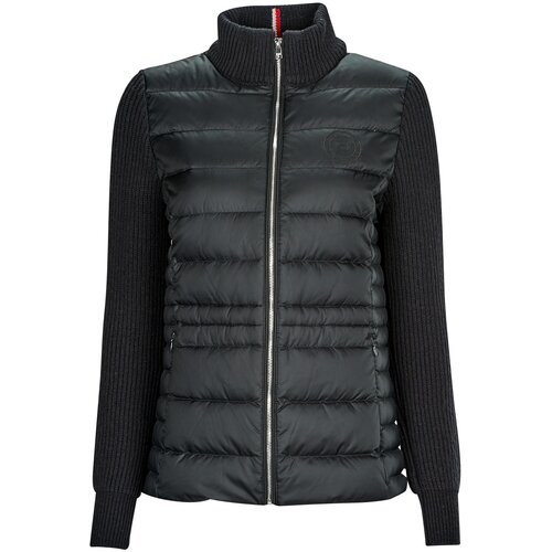 Tommy Hilfiger Puhovke KNIT MIX DOWN JACKET Črna Slike