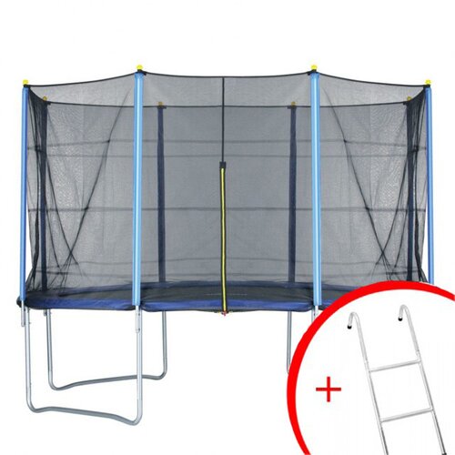 TRAMBOLINA + mreža set 396 cm - do 150 kg + merdevine 585299 Cene