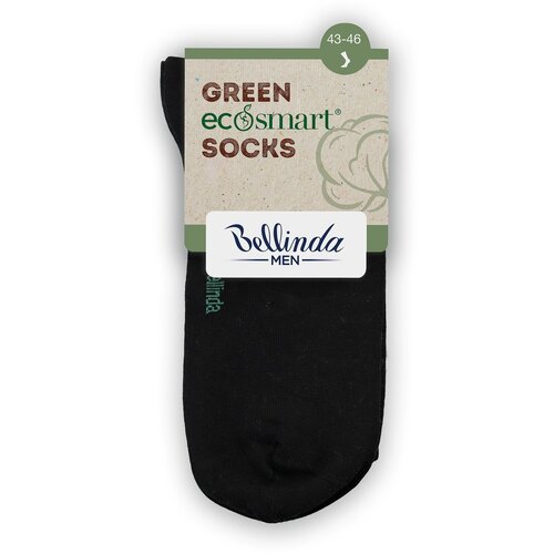 Bellinda GREEN ECOSMART MEN SOCKS - Men's socks made of organic cotton - blue Cene