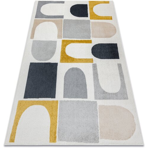 RugsX Preproge Preproga FUSION 0213 belo / žuta boja 80x150 cm Bela Cene
