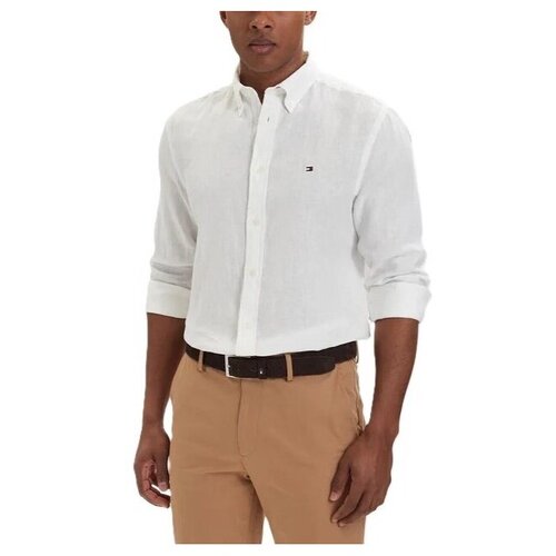 Tommy Hilfiger Srajce z dolgimi rokavi MW0MW41530 Bela Cene