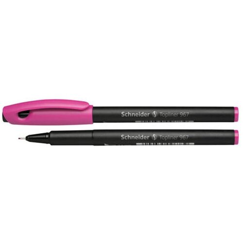 Schneider Flomaster , Topliner 967, 0,4 mm, rozi Slike