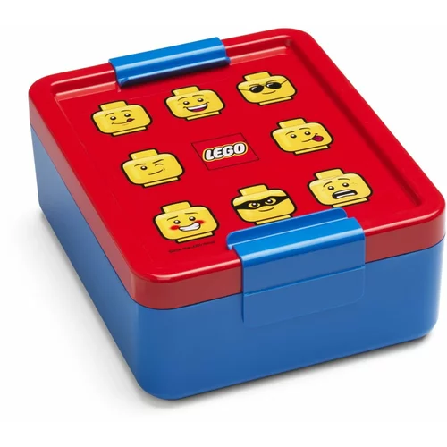 Lego Plava kutija za užinu s crvenim poklopcem Iconic