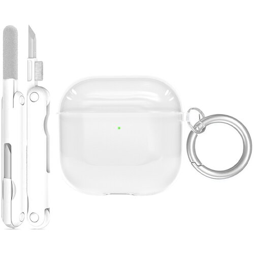 INF Dvoslojni za&scaron;čitni ovitek za Apple AirPods Pro 2, prozoren TPU, (5000324230) Cene