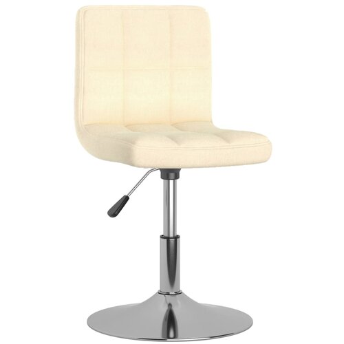 Maison Chic Vrtljiv Jedilni stoli - Vzorci stoli krem blago A1717, (22031169) Slike