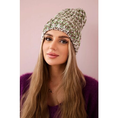 Kesi Women's cap Lora K312 green + brown Cene