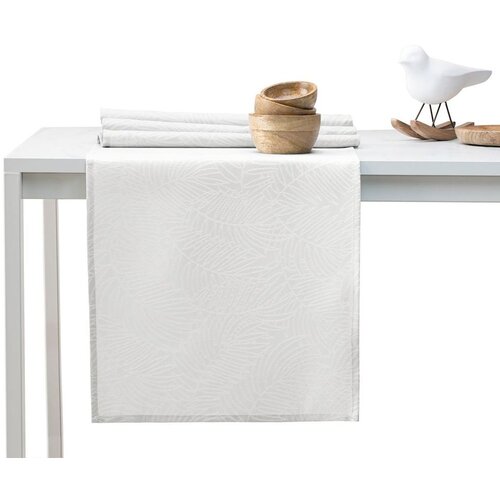 AmeliaHome Stolnjak i traka Gaia 115x300 cm, ecru Slike