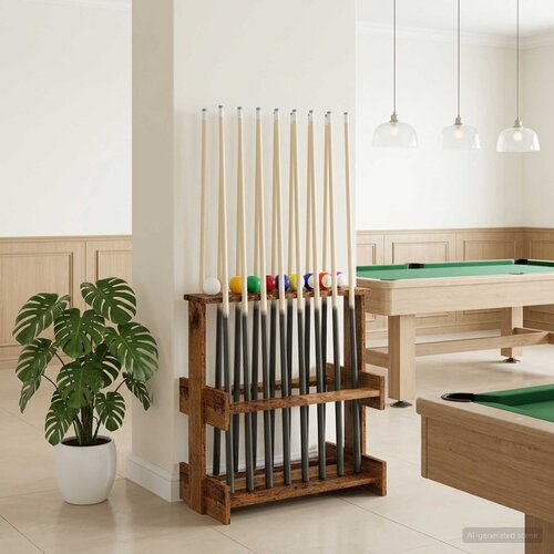  Stalak za bilijarske cueve Konstruirano drvo 60 x 35 x 60 cm Cijene